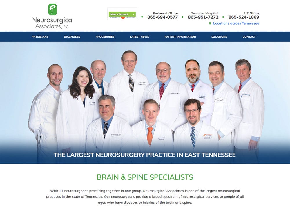 Neurosurgical Associates PC | Advice Media Portfolio