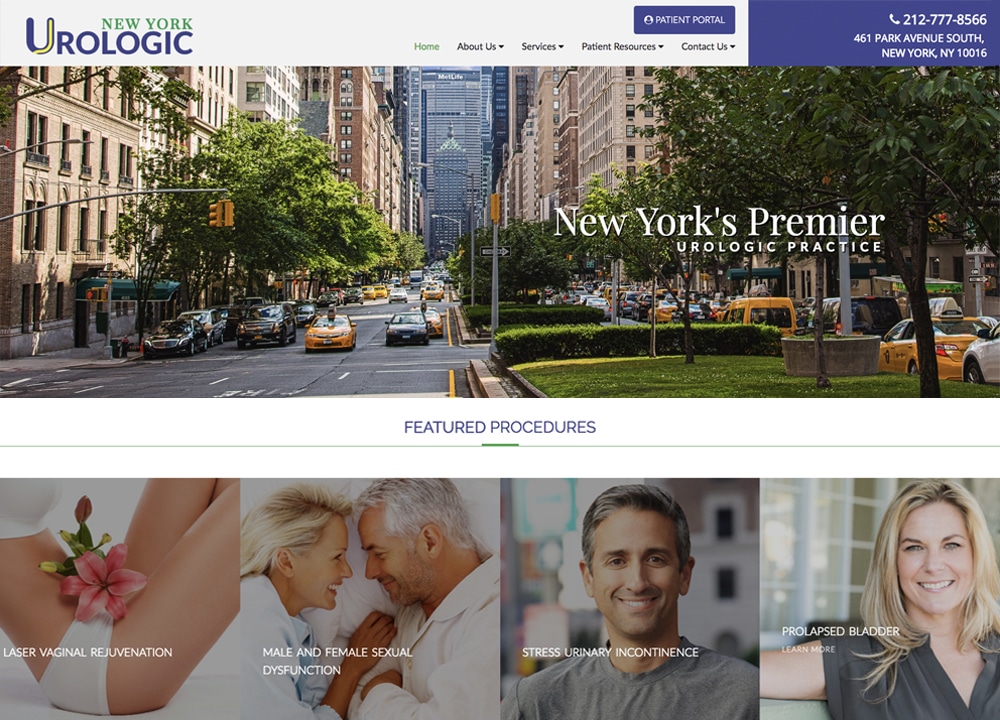 Farshad Shafizadeh, MD | | Advice Media Urology Website Design Portfolio