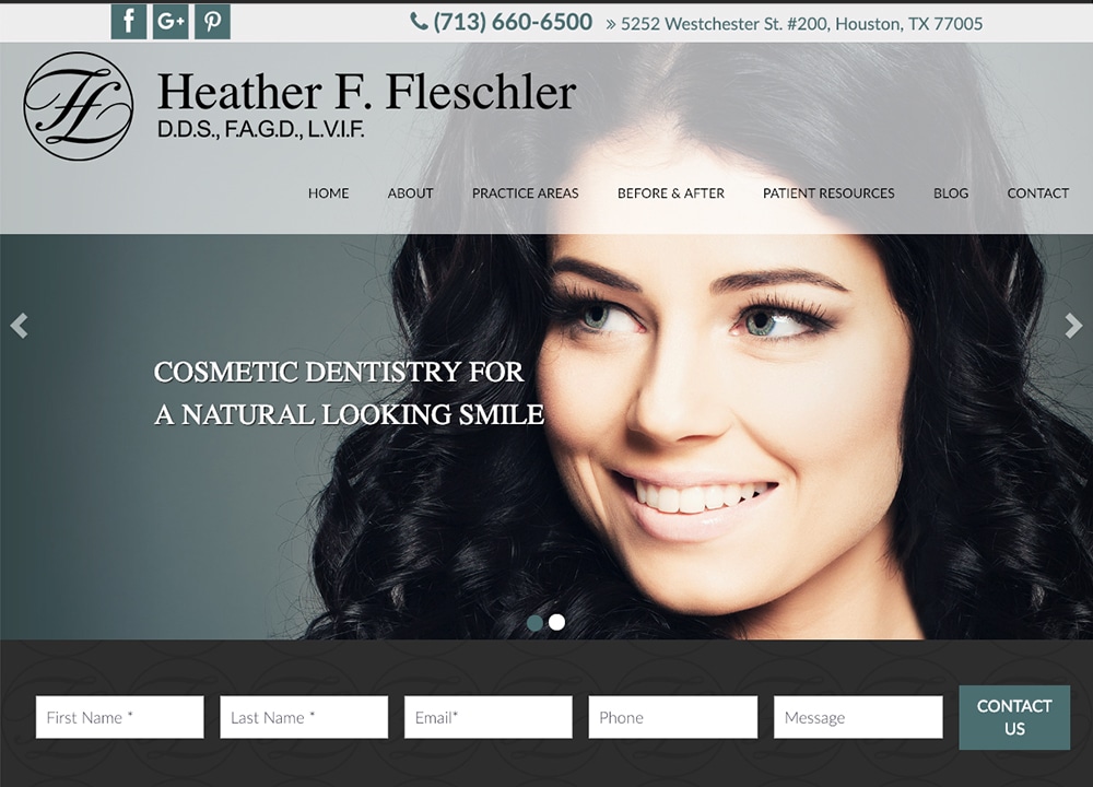 Dr. Fleschler | Medical Website Design | Advice Media